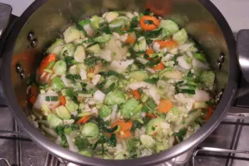 Sopa de verduras de invierno