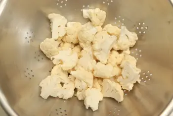 Sopa de acelgas y coliflor : Etapa 1