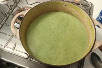 Sopa de acelgas y coliflor : Etapa 10