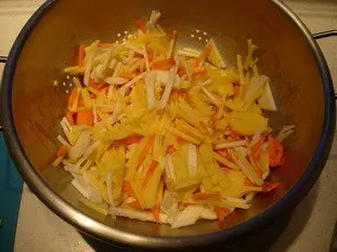Sopa de verduras licuadas : Foto de la etapa1