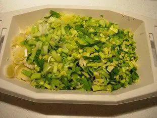 Sopa de verduras licuadas : Foto de la etapa3