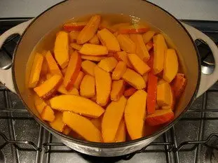 Sopa de calabaza-potimarrón : Etapa 2