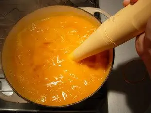 Sopa de calabaza-potimarrón : Etapa 4