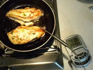 Sándwich club de pollo : Foto de la etapa3