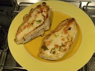 Sándwich club de pollo : Foto de la etapa4