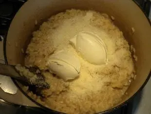 Risotto de guisantes "Mantecare" : Foto de la etapa13