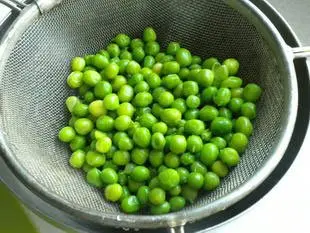 Risotto de guisantes "Mantecare" : Foto de la etapa3