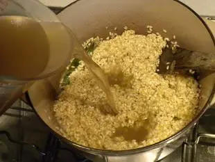 Risotto de guisantes "Mantecare" : Foto de la etapa9