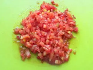 Salsa de tomate picante : Foto de la etapa1