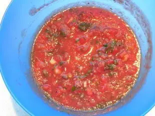 Salsa de tomate picante