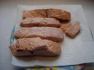 Kulibiak en terrina : Etapa 4