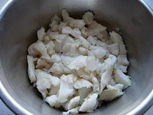 Pétalos de pescado, juliana de verduras y beurre blanc : Foto de la etapa4