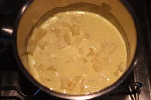 Berberechos y col verde con crema ahumada : Foto de la etapa7