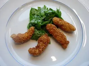 Langostinos fritos con sésamo : Foto de la etapa12