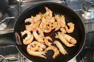 Colas de cigala gratinadas : Foto de la etapa14