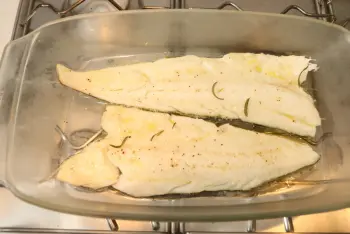 Filete de pescadilla con zanahorias a la mostaza