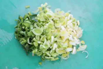 Filete de pescadilla en papillote con zanahorias, limón y puerros : Etapa 1