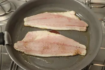 Filete de lubina y alcachofas de Jerusalén al limón : Etapa 3