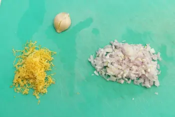 Filete de lubina a la cretense : Etapa 1