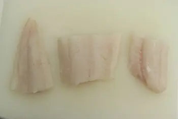 Filete de bacalao con espárragos verdes y almendras : Etapa 3