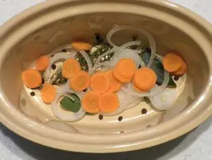 Salmón marinado como un arenque : Foto de la etapa6