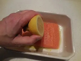 Filete de salmón al horno : Foto de la etapa2
