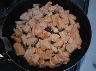 Pequeña blanqueta de salmón : Foto de la etapa10