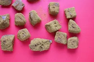 Dados de atún crujientes con curry : Foto de la etapa6