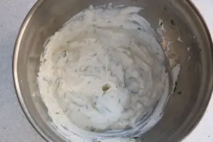 Aguacate con gravlax de salmón : Foto de la etapa1