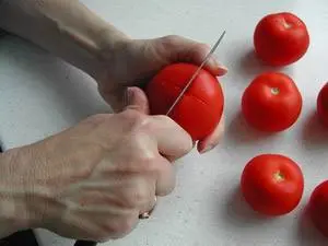 Cómo preparar los tomates : Foto de la etapa3