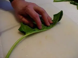 Cómo preparar las espinacas : Foto de la etapa3