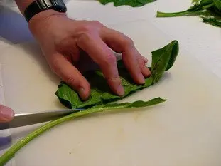Cómo preparar las espinacas : Foto de la etapa4