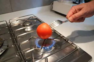como pelar tomates a la llama