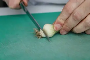 Cómo preparar una cebolleta : Foto de la etapa2