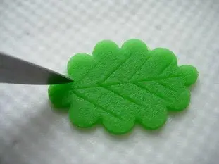 Como hacer decoraciones con pasta de almendra : Foto de la etapa9