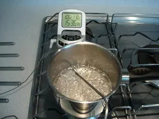 La cocción del azúcar : Foto de la etapa2