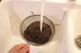 Cazuela de salchicha y lentejas  : Foto de la etapa1