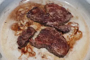 Filetes de ternera marinados con romero y vino tinto : Foto de la etapa6