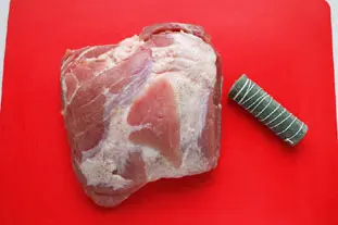 Asado de cerdo "en bolsa" y verduras fundentes : Foto de la etapa1