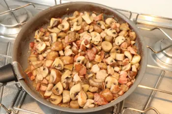 Dúo de cerdo y champiñones : Etapa 8