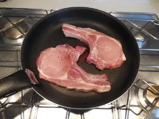 Chuletas de cerdo al horno