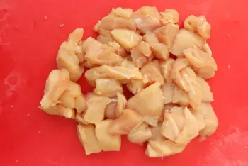 Filetes de pollo con salsa cancoillotte : Etapa 1