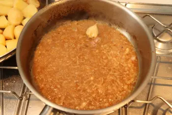 Filetes de pollo con salsa cancoillotte : Etapa 10