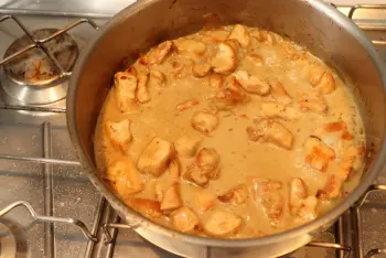 Filetes de pollo con salsa cancoillotte : Etapa 13