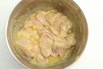 Brochetas de pollo picantes : Etapa 3