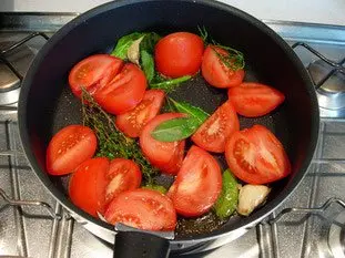 Albóndigas de carne con tomate
