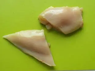 Filetes de pollo apanados con patata : Foto de la etapa1