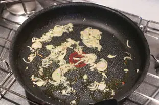 Trozos de pollo salteado con puerros : Foto de la etapa6