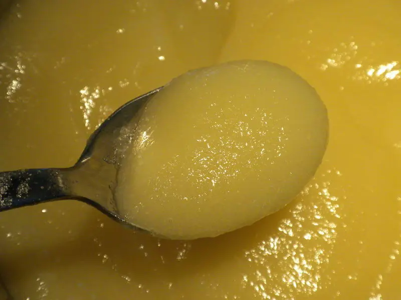 Compota de peras