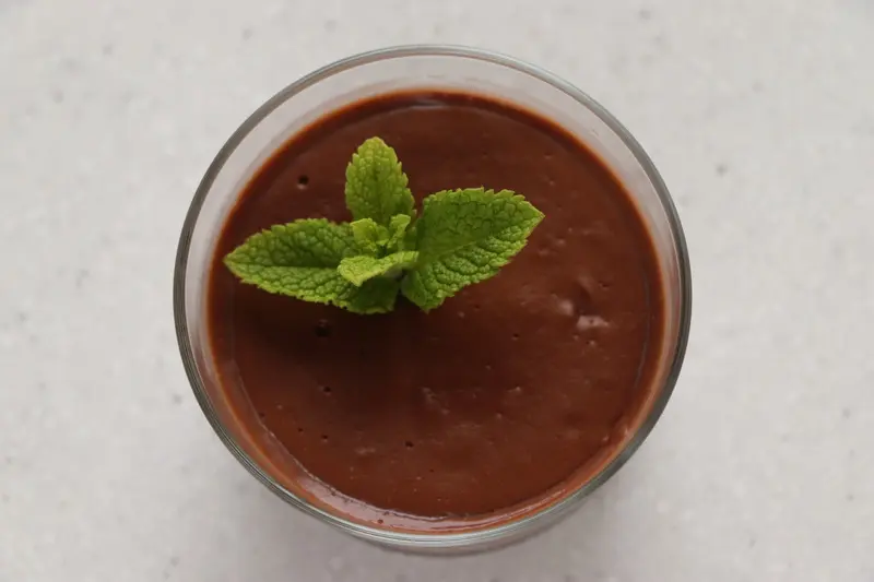 Crema de menta y chocolate 